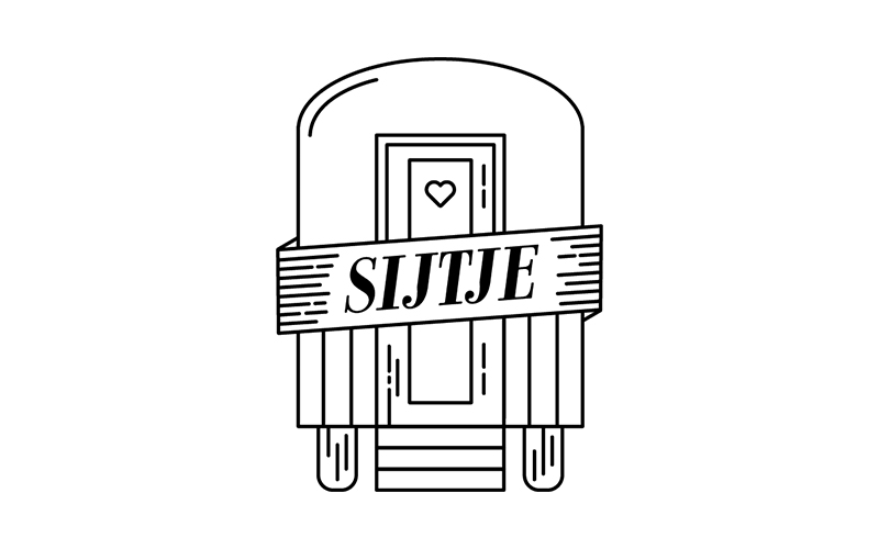 Logo Bed and Breakfast Sijtje Sint Maarten door Sjoerd van Schagen