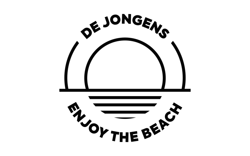 Logo de Jongens Bergen Egmond aan Zee door Sjoerd van Schagen