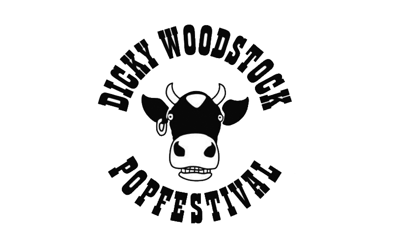 Logo Dicky Woodstock Festival klant Sjoerd van Schagen