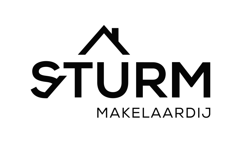 Logo Sturm Makelaardij door Sjoerd van Schagen