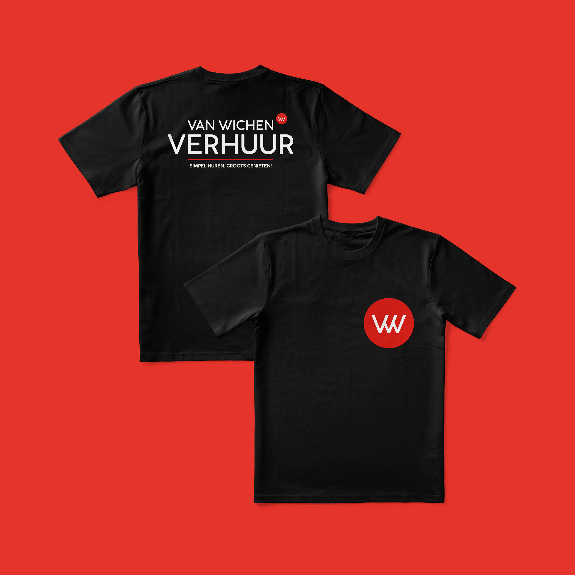 Shirts voor van Wichen Verhuur door Sjoerd van Schagen
