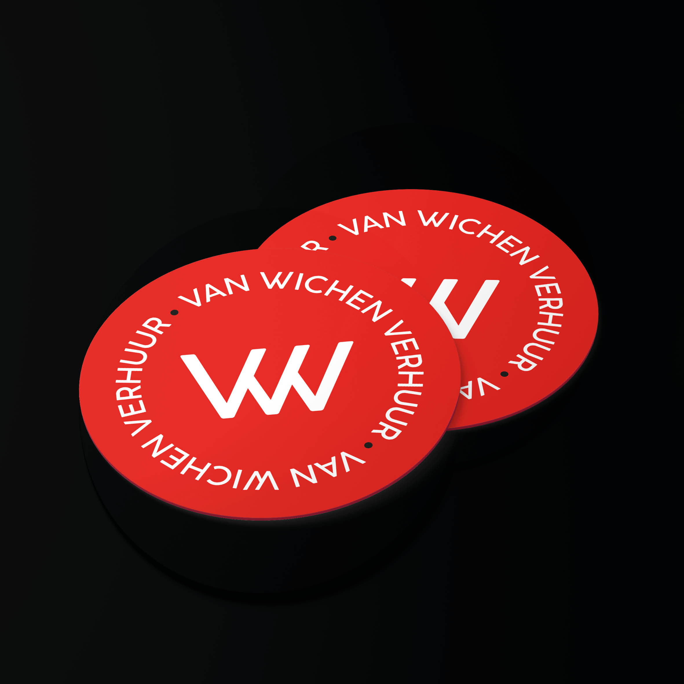 Bierviltjes voor van Wichen Verhuur door Sjoerd van Schagen